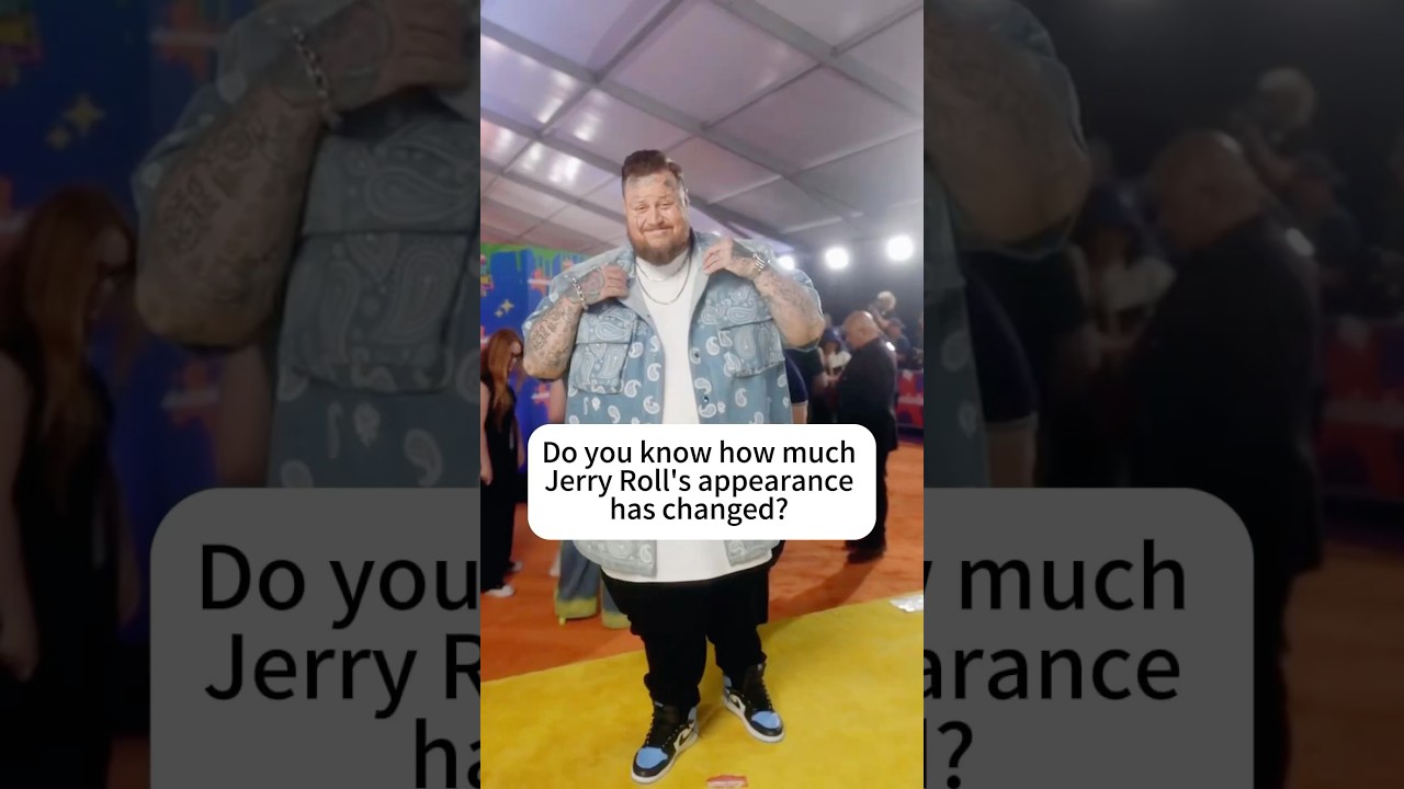 Do you know how much Jerry Roll’s appearance has changed 