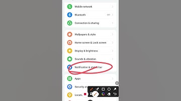 how to see notification on the lock screen in one plus Nord ce2 lite #shorts