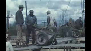 Polaris Building construction, 1952