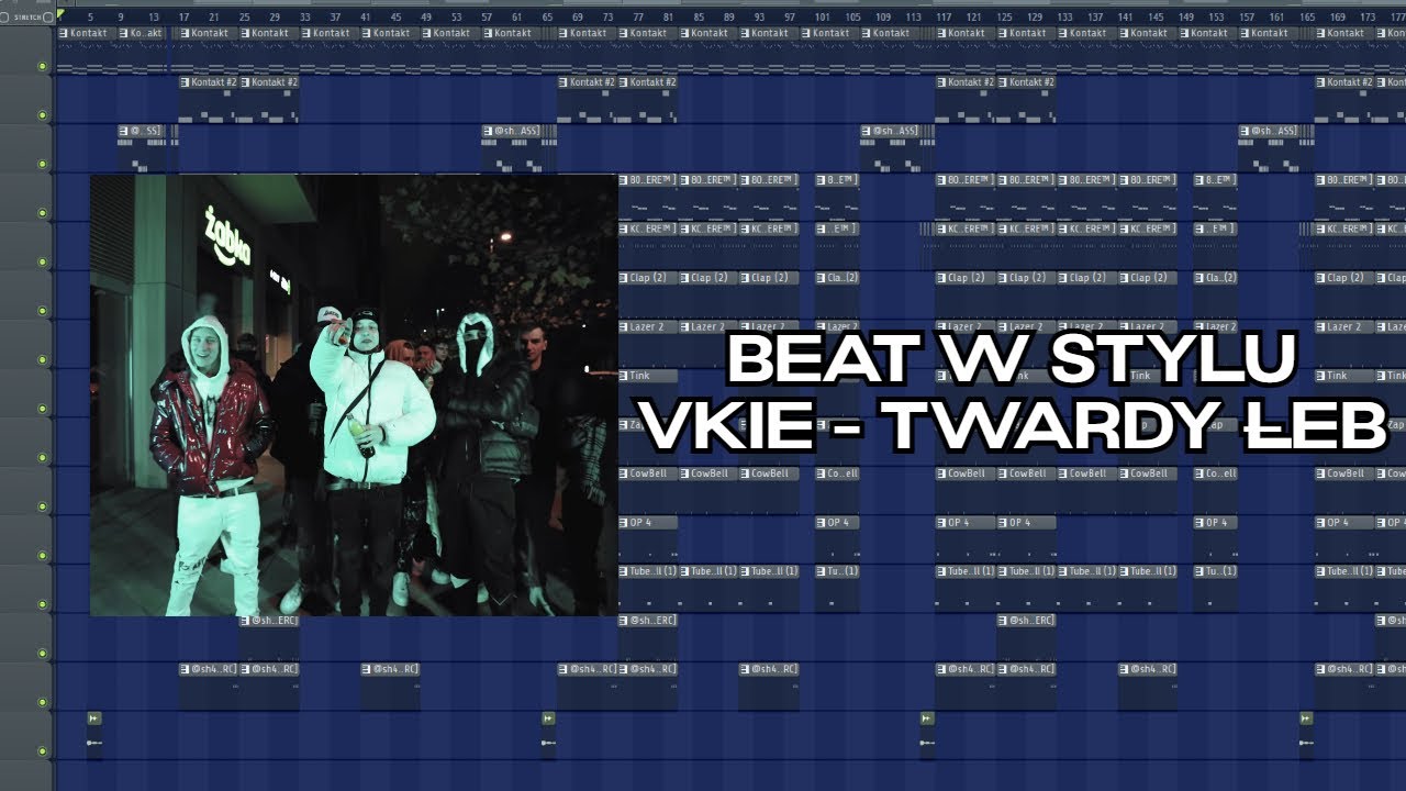 Jak zrobić bit w stylu VKIE - TWARDY ŁEB😈😈/Detroit Type Beat Tutorial | naurabeats