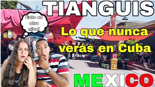 Tianguis en México *cubanos reaccionan