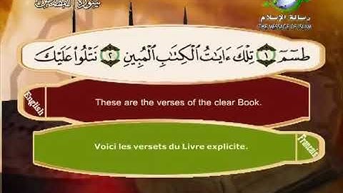 سورة القصص  للشيخ سعد الغامدي  Surat Al Qasas - Sheikh Saad Al Ghamdi