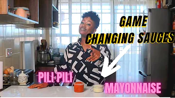 My 5 star mayonnaise & pili pili ya kukaanga sauces 🤩 |Miss Mandi Throwdown