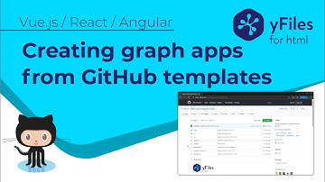 Scaffolding yFiles applications from GitHub templates - yFiles for HTML