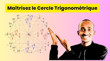 Construction de cercle trigonométrique