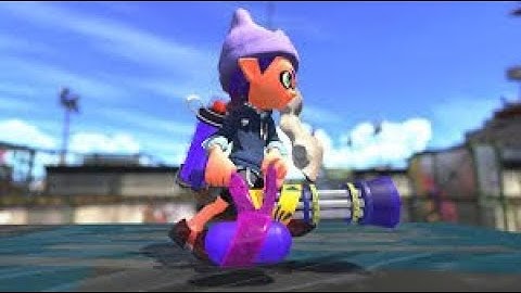 Splatoon 2 - Zink Mini Splatling DLC Gameplay