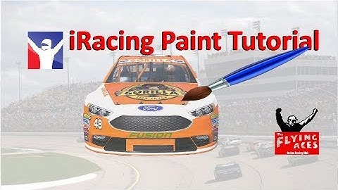 iRacing Paint Tutorial: Paint.net