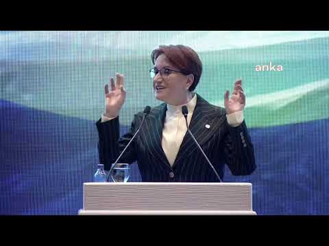 İYİ Parti Genel Başkanı Meral Akşener, "İnsan Hakları ve Doğu Türkistan" Toplantısı’nda Konuşuyor