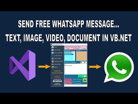 Send Free WhatsApp Message........., Text, Image, Video, Documents in VB.NET