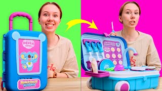 Распаковка МИНИ-КУХНИ! Что в чемоданчике?! Собираем конструктор с PluToys игрушки!