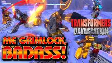 Transformers: Devastation - Grimlock (Prime difficulty SS Rank) Mission 4