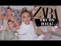 HUGE *NEW IN* ZARA HAUL & TRY ON!!!!