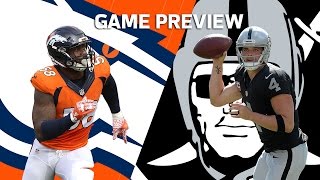 Von Miller & the Broncos vs. Derek Carr & the Raiders | Hype Trailer (Week 9) | NFL