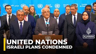 United Nations: Over 80 countries condemn Israeli settlement expansion in occupied West Bank