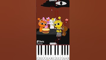 Music group V2 Animation Sprunki #sprunki (@2DStyle) - Octave Piano Tutorial