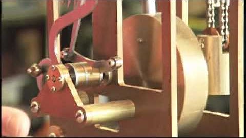 Grasshopper Escapement Clock by Cyrus Biscardi