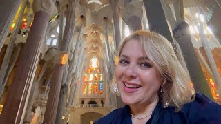 La Sagrada Familia, impresionante por dentro y por fuera