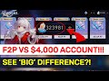 F2P $5 Vs $4,000 USD Account! The &#39;WHALE&#39; Difference!!! | Honkai Star Rail