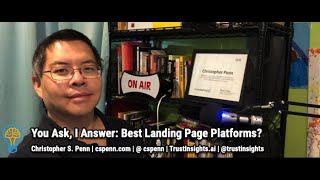 You Ask, I Answer: Best Landing Page Platforms