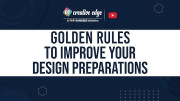 6 Golden Rules to Improve your Design Preparation | NIFT NID UCEED NATA JEE Main B.arch
