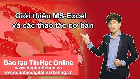 Hướng dẫn Giới thiệu MS-Excel và các thao tác cơ bản - Daotaotinhoc.vn