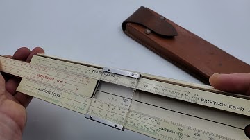 RARE!!! CME German WW2 Artillery slide rule Wehrmacht