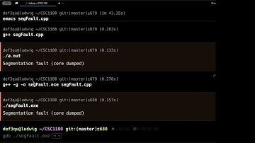 Dealing with Seg Faults with GDB