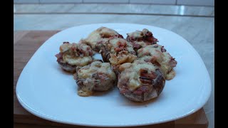 QUICK LUNCH STUFFED MUSHROOMS FROM THE OVEN EVERY SUNDAY I MAKE THEM * RECIPE *