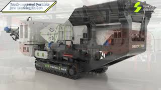 Track-mounted Crushing Plant | Aggregate Sand Plant Production Process