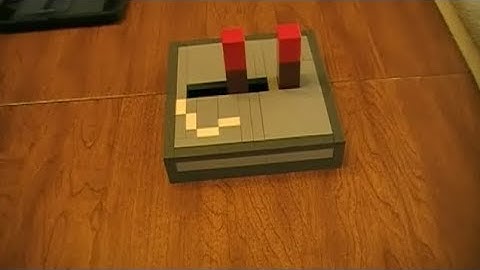 LEGO minecraft redstone repeater tutorial