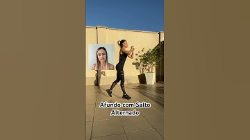 Afundo com Salto Alternado
