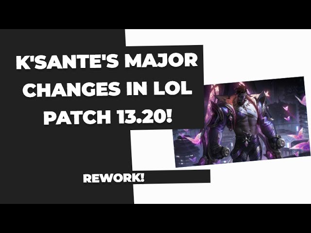 13.20 League of Legends patch breaks the game. LoL news - eSports