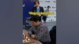 Why are Carlsen, Fabi, Giri watching Hikaru's game?