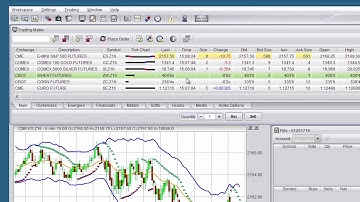 Click Futures - Firetip Trading Platform Tutorial - Setting up the Trading Matrix
