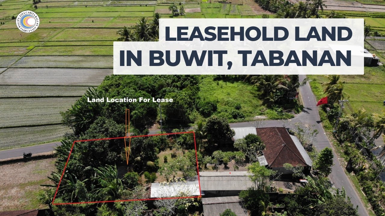 Leasehold Land in Buwit, Tabanan, Bali, Indonesia, Size 5 Are/500M2