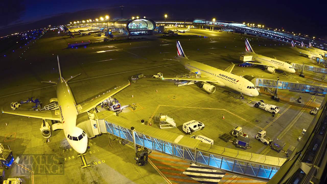 A normal Day on the ground at CDG Paris airport