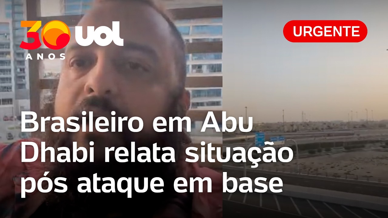 'Explosão e janela tremendo': Brasileiro em Abu Dhabi relata situação após ataque a base dos EUA