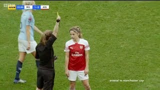 daniëlle van de donk getting yellow cards for 4 minutes and 36 seconds