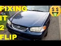 Learn to Buy Used  Project Cars for Flipping , $800 Toyota Corolla before we start