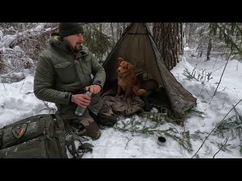 Doku - Winter Bushcraft in den eisigen Wäldern Estlands bei −18 °C | Benjamin Claussner