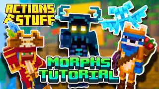 Actions And Stuff 1.10 Morphs Costumes And Skins - Tutorial And Review -