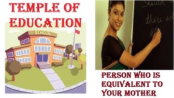 School and Teachers- Moral Science- Class 1/ Moral Values- Level 1- Part 8