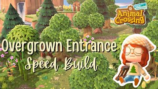 Overgrown City Entrance Speed Build — Antillia // Animal Crossing: New Horizons