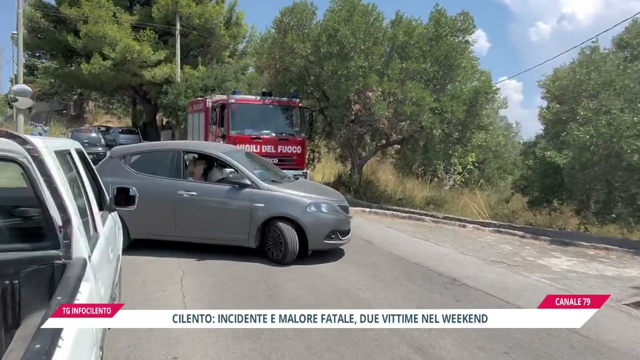 Cilento: incidente e malore fatale, due vittime nel week-end