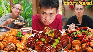 Abnormal spicy fried eggs丨food blind box丨eating spicy food and funny pranks