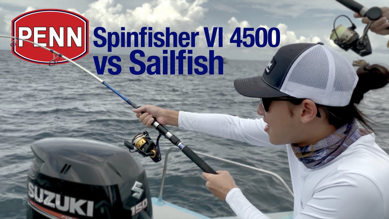 PENN Spinfisher VI 4500 vs Sailfish (Toon and Tuz) 