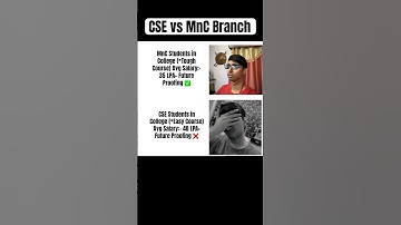 CSE vs MnC - Which is Best at IIT/NIT/IIIT 🧐 IIT JEE Aspirants | IIT JEE Preparation #jee #iit
