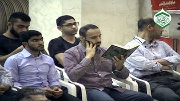 المتسابق علي محمد الشّيخ - فرع التلاوة ترتيل - كبار- مسابقة الذكر الحكيم الرابعة عشر - 25-03-2016م