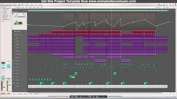 Logic Pro 9 Midi Construction Templates - Energy  (Vocal Deep House Style)