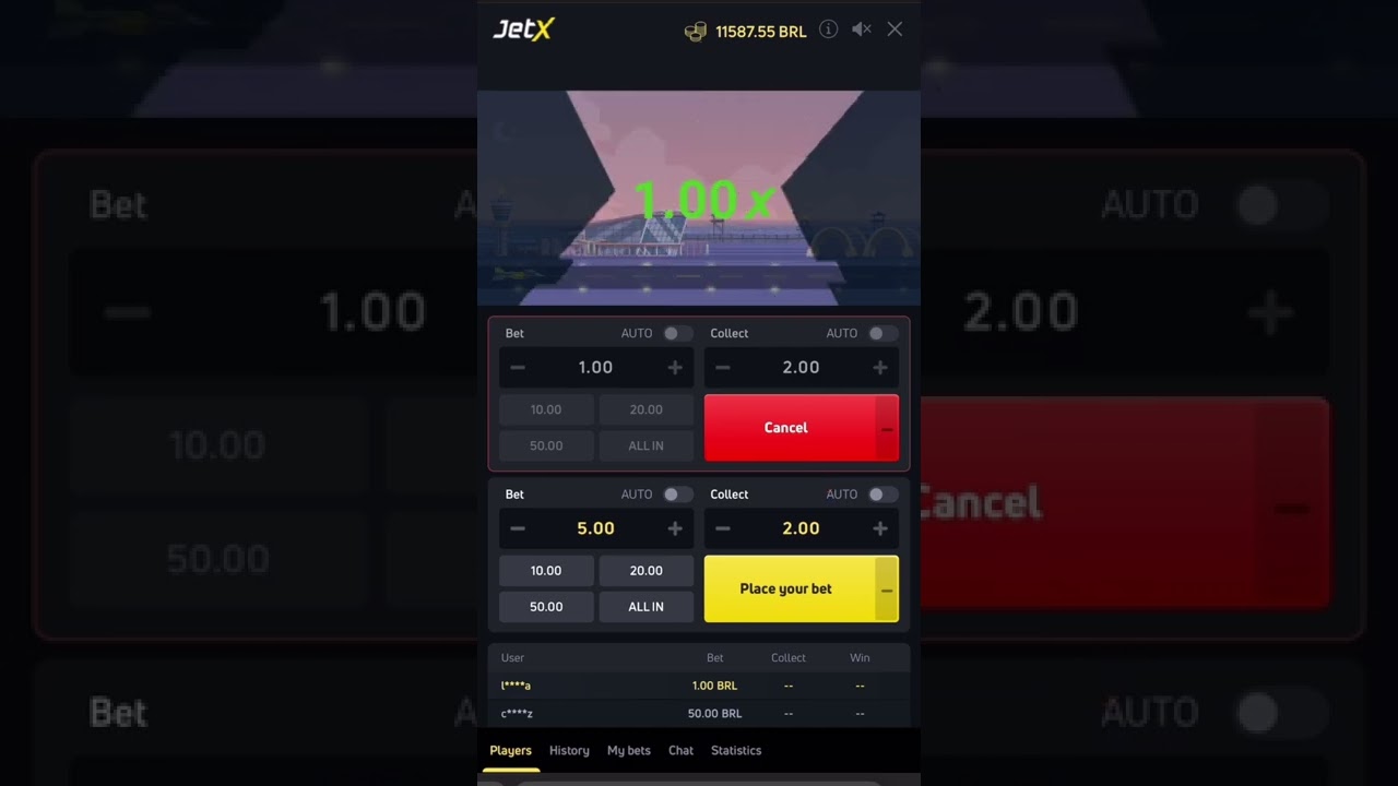Interface JetXbet